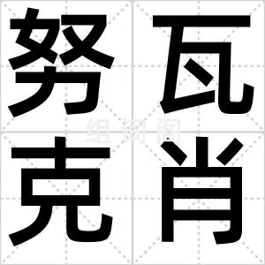 努瓦克肖特
