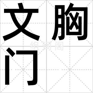 文胸门