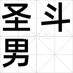 圣斗男