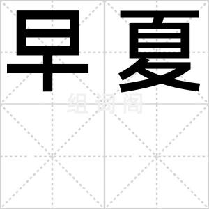 早夏
