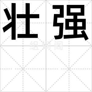壮强