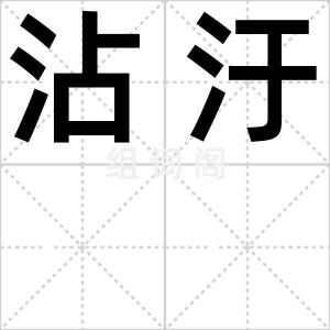 沾汙