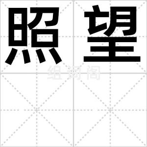 照望