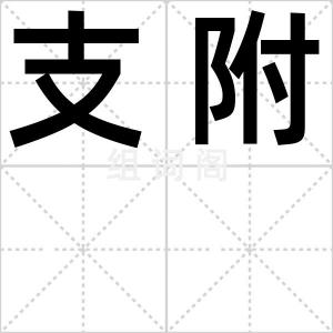 支附