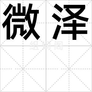 微泽