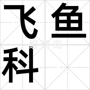 飞鱼科