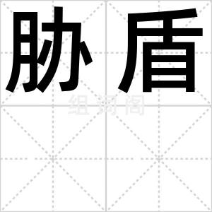 胁盾