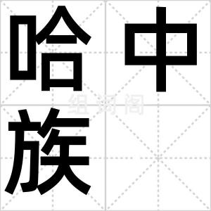 哈中族