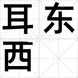 耳东西