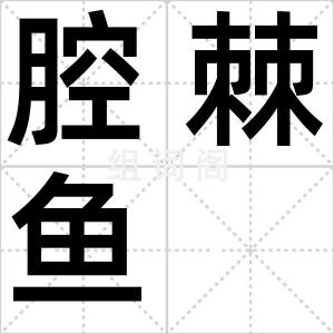 腔棘鱼