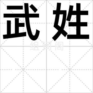 武姓
