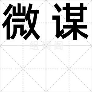 微谋