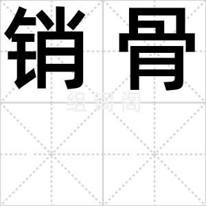 销骨