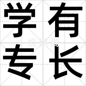 学有专长