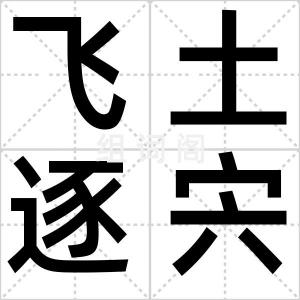 飞土逐宍