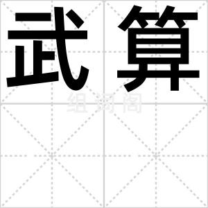 武算