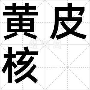 黄皮核