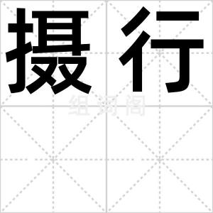 摄行