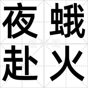 夜蛾赴火