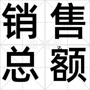 销售总额