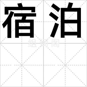 宿泊