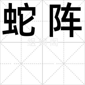 蛇阵