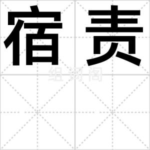 宿责