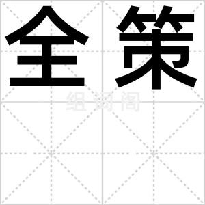 全策