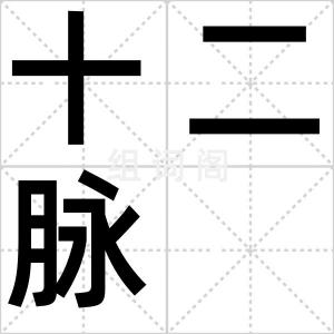 十二脉