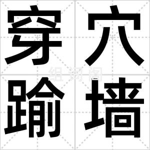 穿穴踰墙
