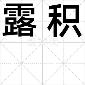 露积