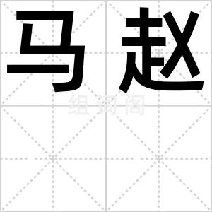 马赵