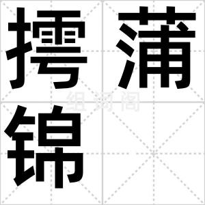 摴蒲锦