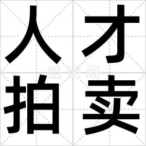 人才拍卖