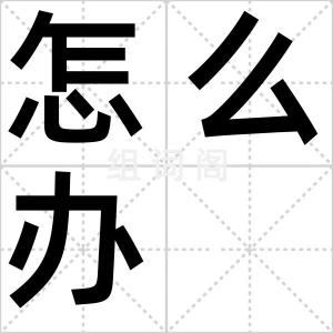 怎么办