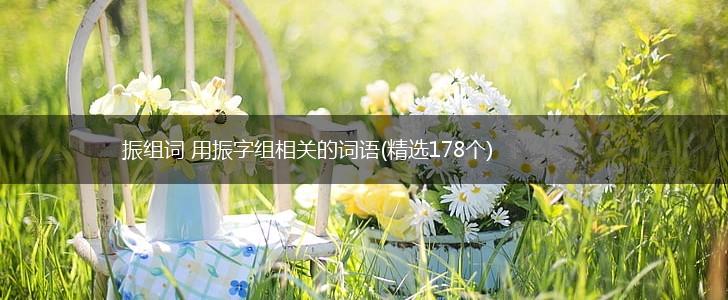 振组词 用振字组相关的词语(精选178个),第1张