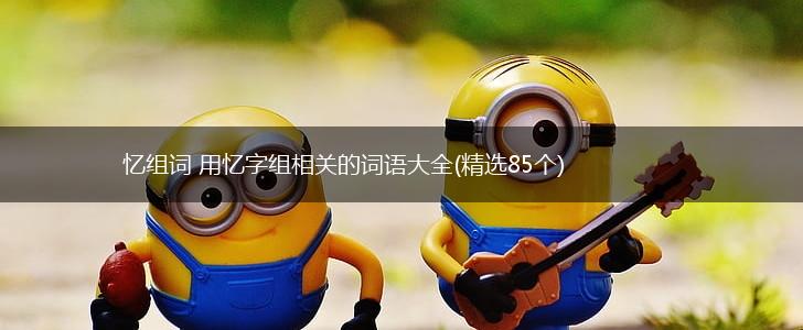 忆组词 用忆字组相关的词语大全(精选85个),第1张