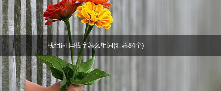 栈组词 用栈字怎么组词(汇总84个),第1张