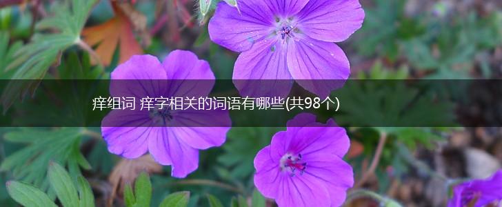 痒组词 痒字相关的词语有哪些(共98个),第1张