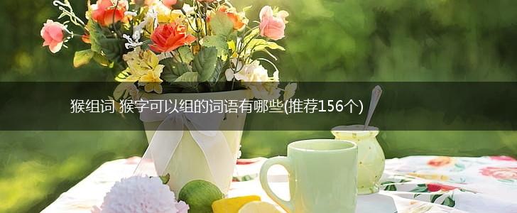 猴组词 猴字可以组的词语有哪些(推荐156个),第1张