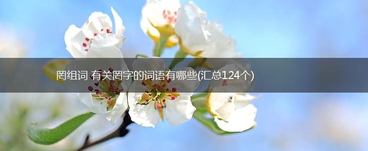 罔组词 有关罔字的词语有哪些(汇总124个),第1张